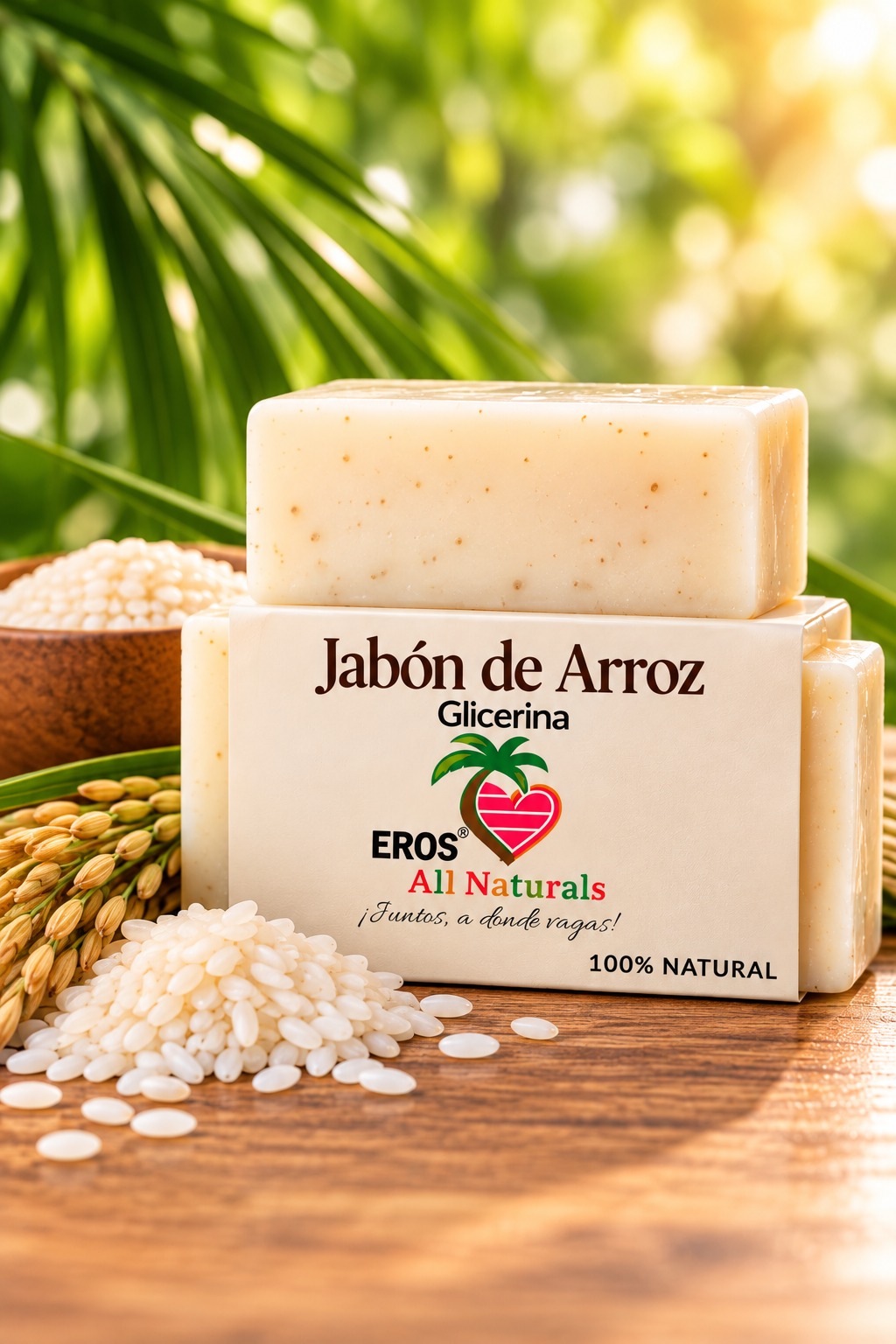 Jabón de Glicerina de Arroz